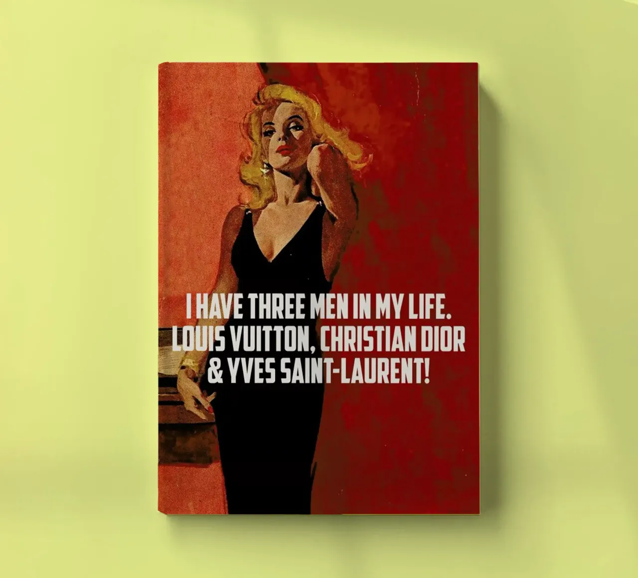 I Have Three Men In My Life diario da Gallery Print and Art Limited