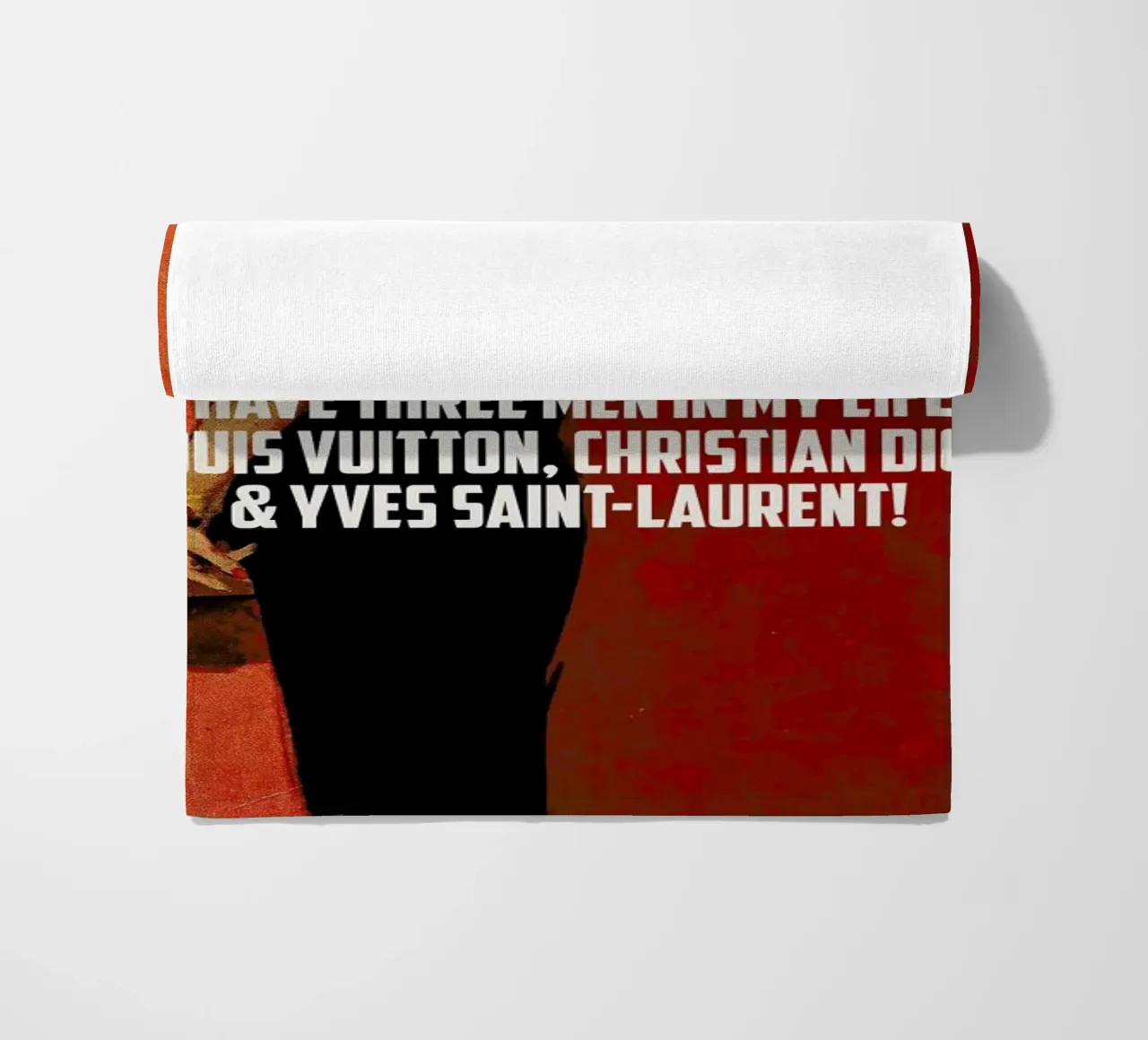 I Have Three Men In My Life telo mare da Gallery Print and Art Limited