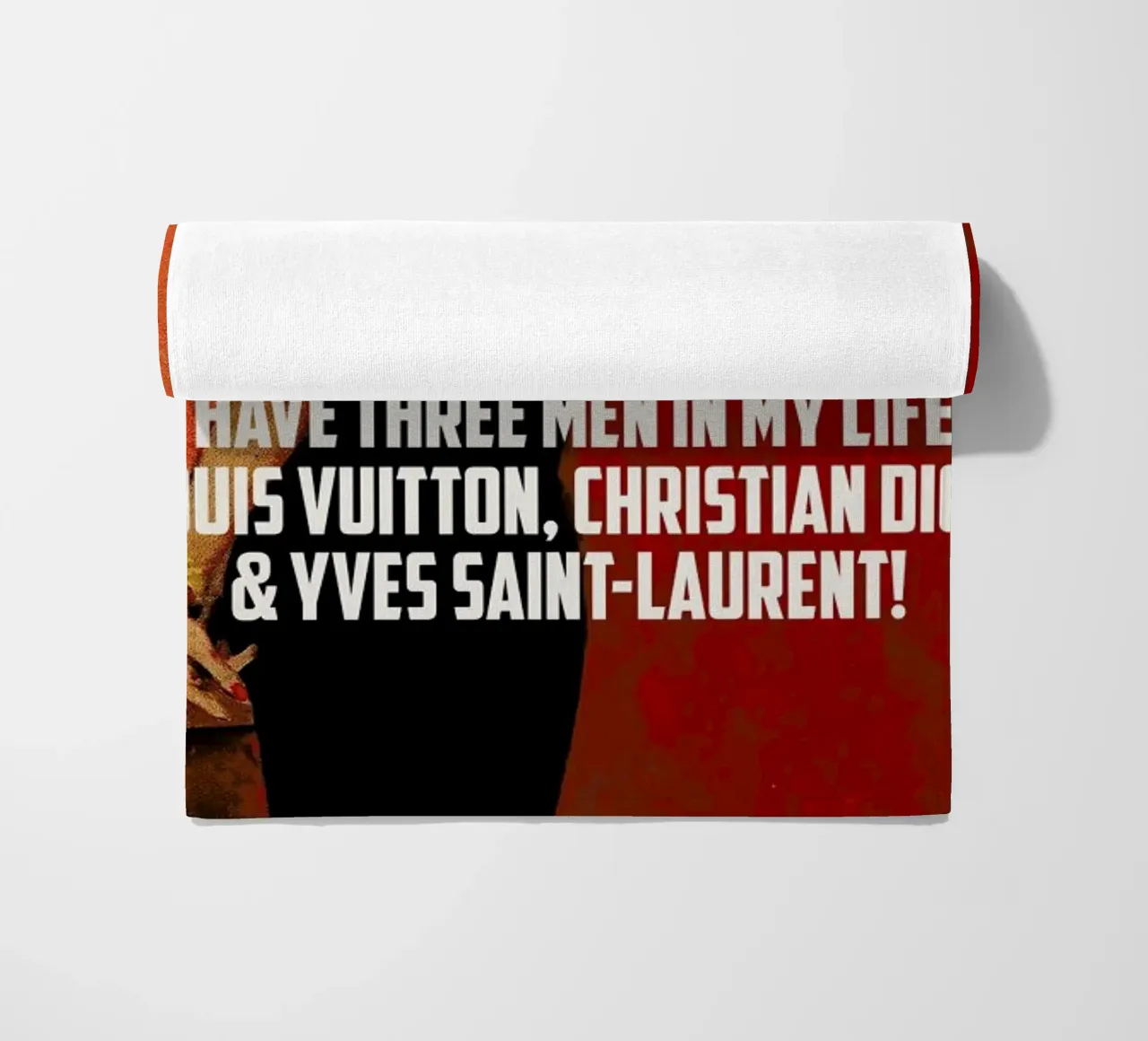 I Have Three Men In My Life telo mare da Gallery Print and Art Limited