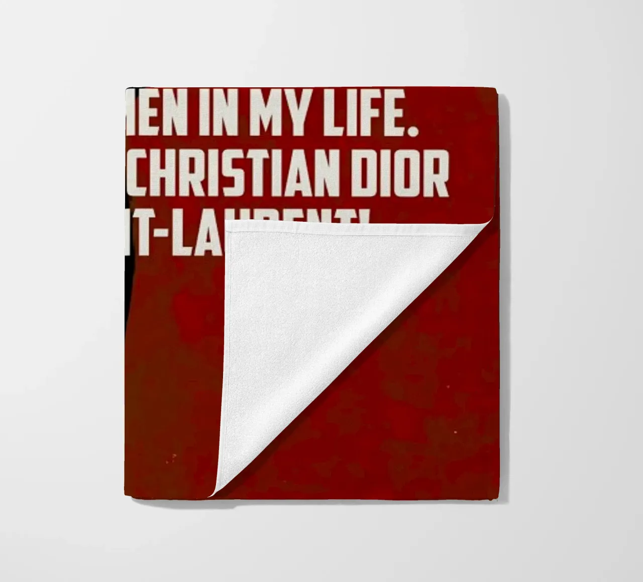 I Have Three Men In My Life telo mare da Gallery Print and Art Limited