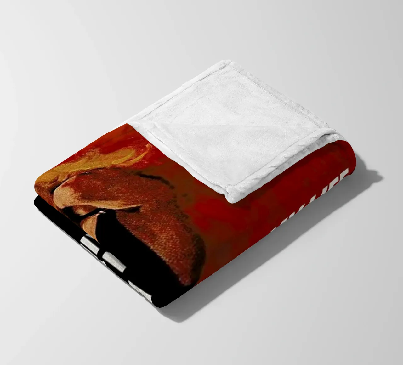 I Have Three Men In My Life coperta in pile da Gallery Print and Art Limited