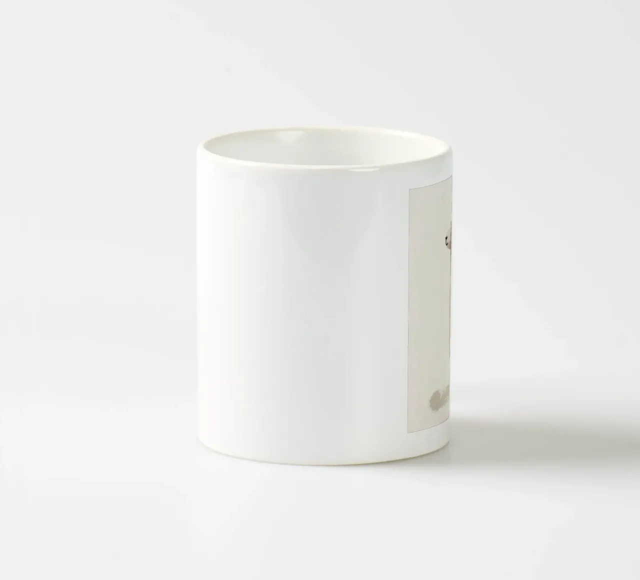 Illustrazione stilizzata di un lama tazza in ceramica da DesignDoodle