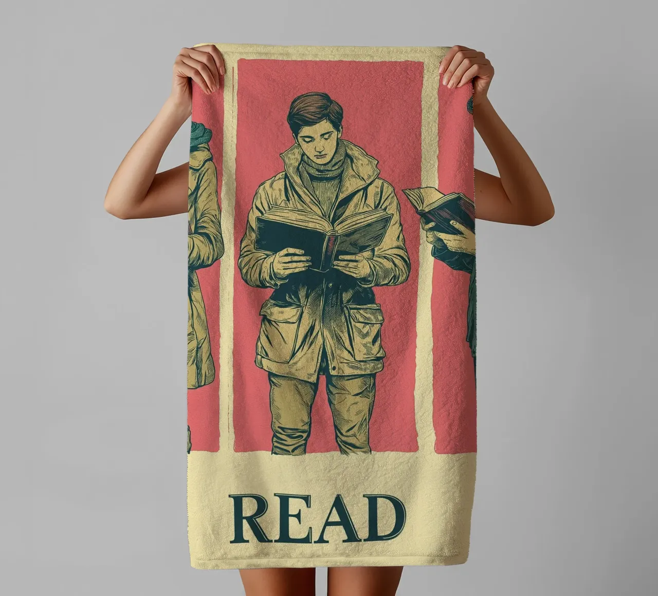 Read more towel by Motivate-Today