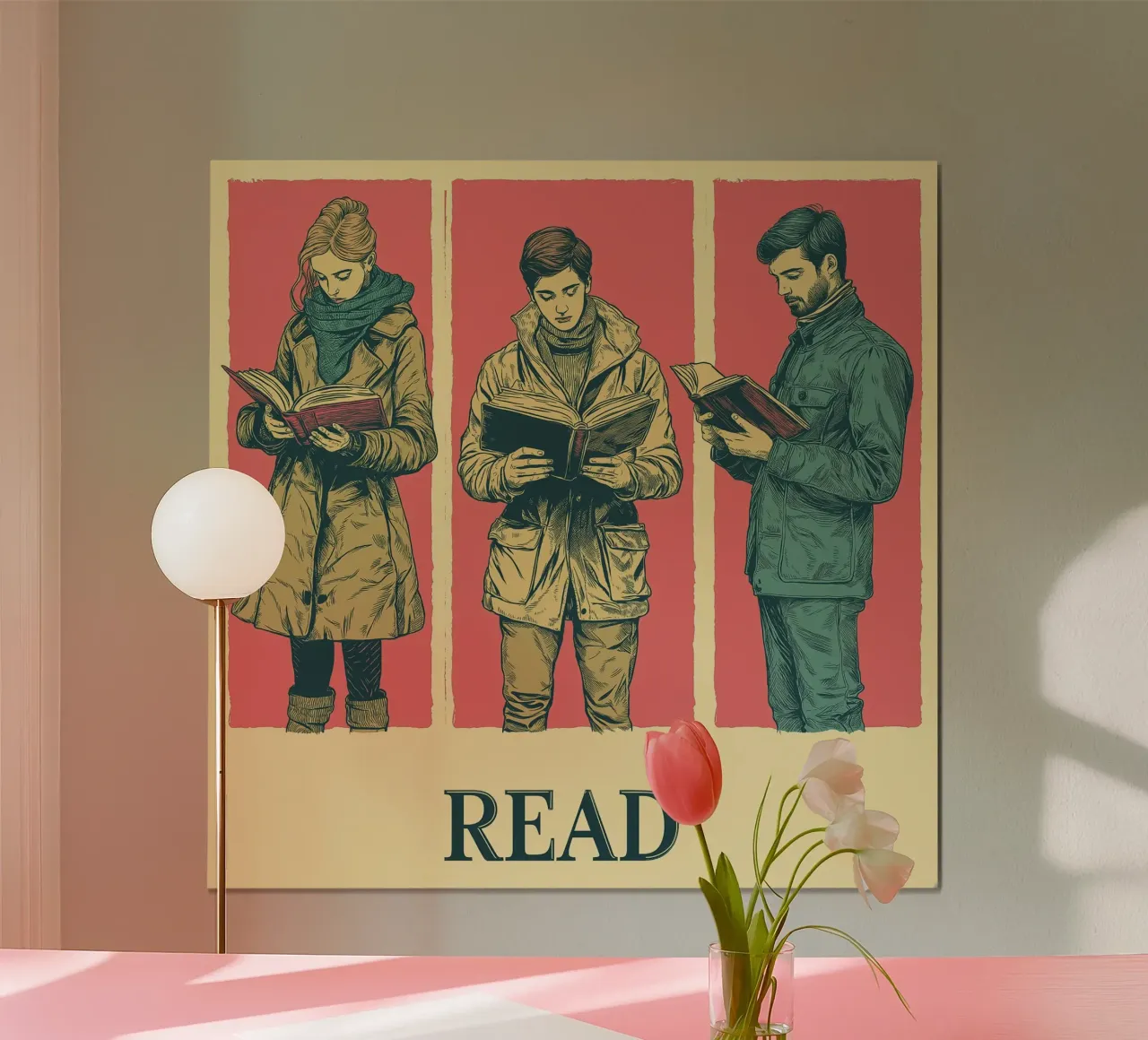 Read more poster con telaio in legno da Motivate-Today