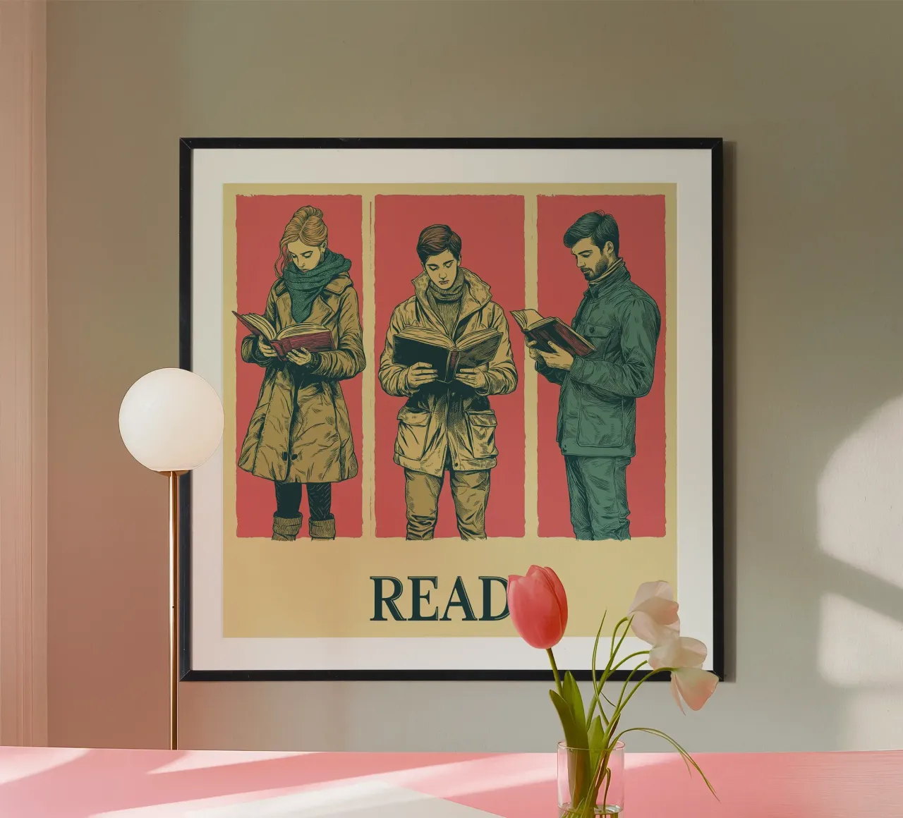 Read more poster con telaio in legno da Motivate-Today