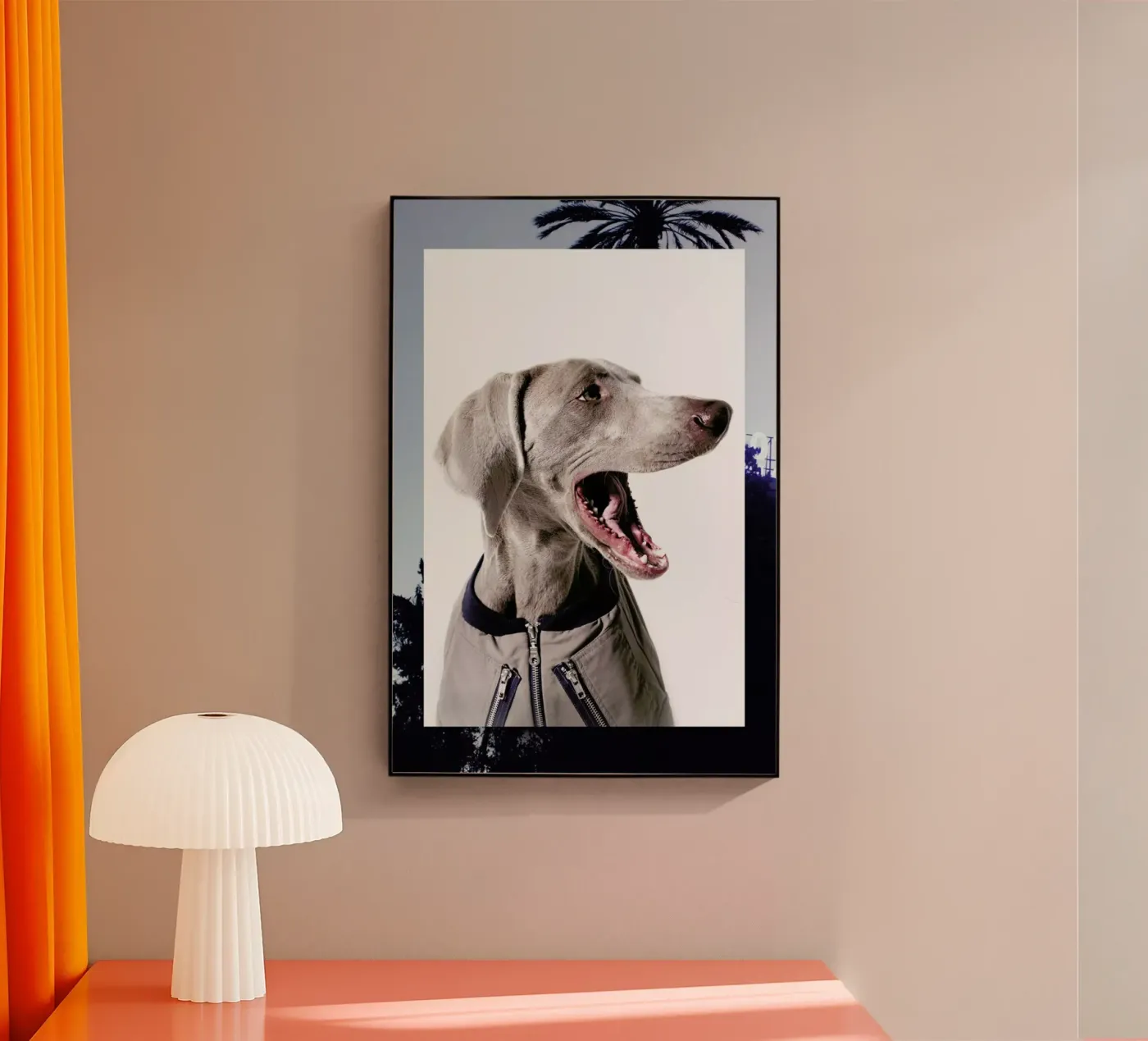 The Tailwaggers 6-3 plexiglass da Paul Aidan Perry