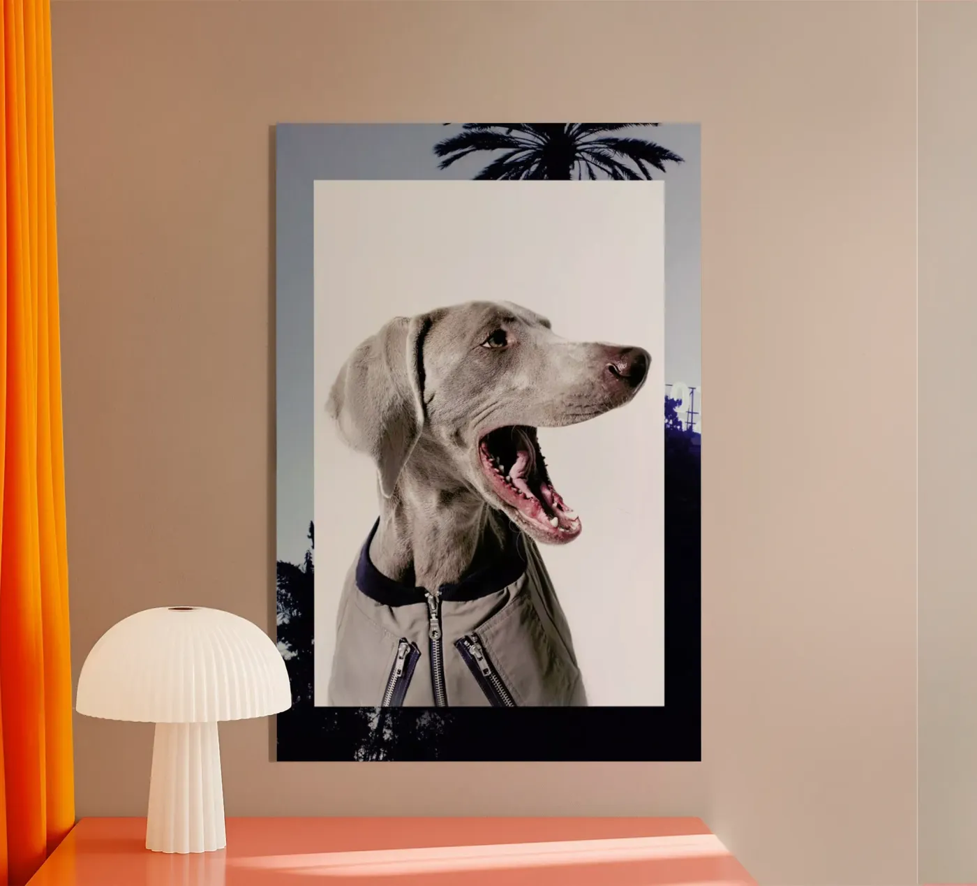 The Tailwaggers 6-3 plexiglass da Paul Aidan Perry