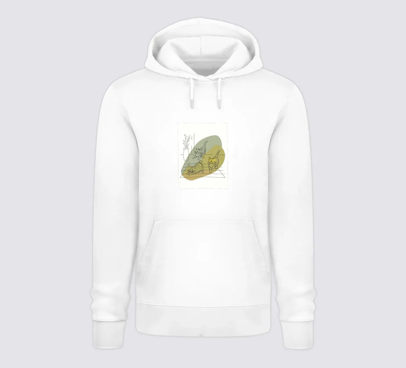 Drie kittens hoodie van RELAXING TOUCH