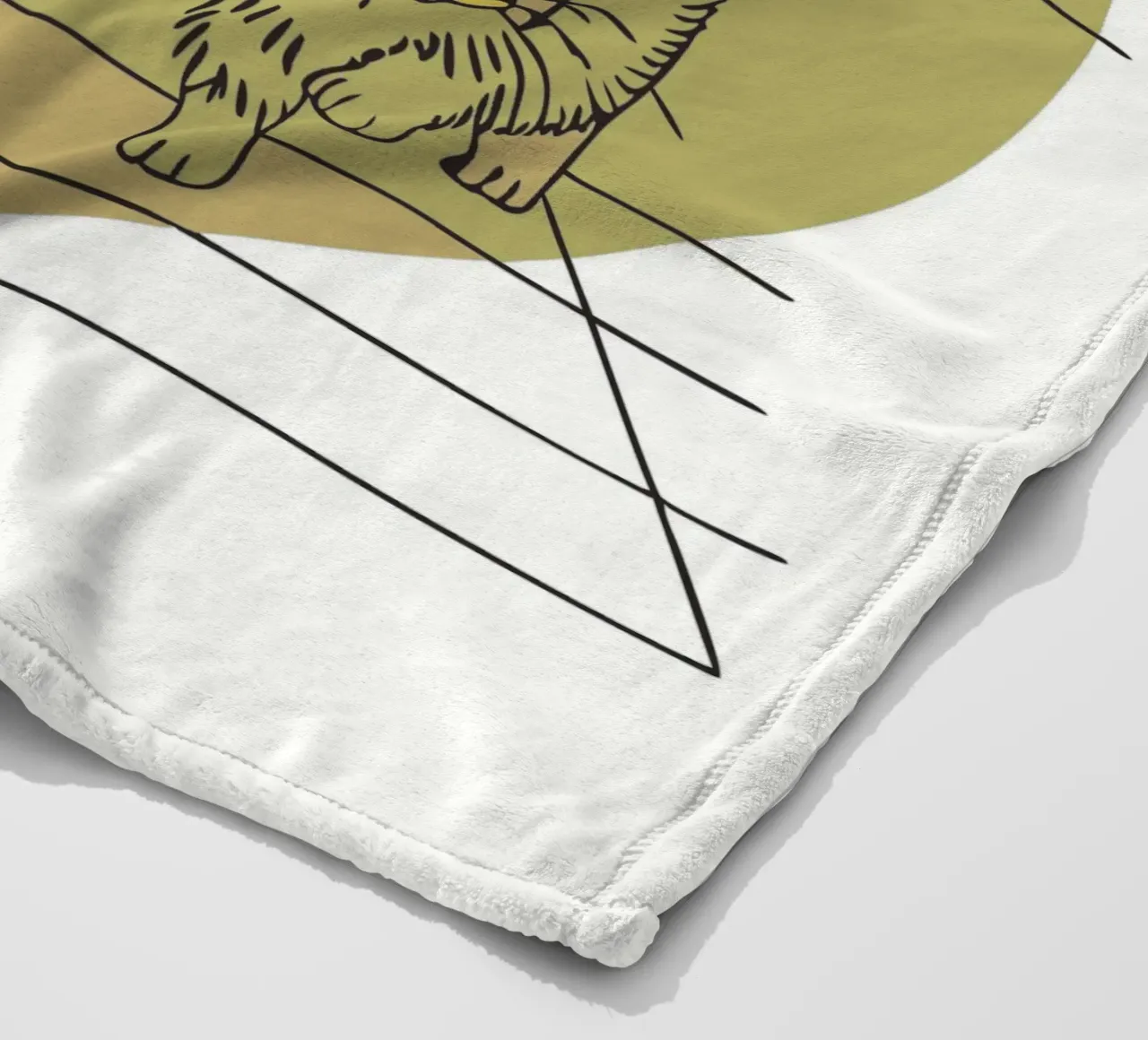 Three Kittens fleece blanket by RELAXING TOUCH