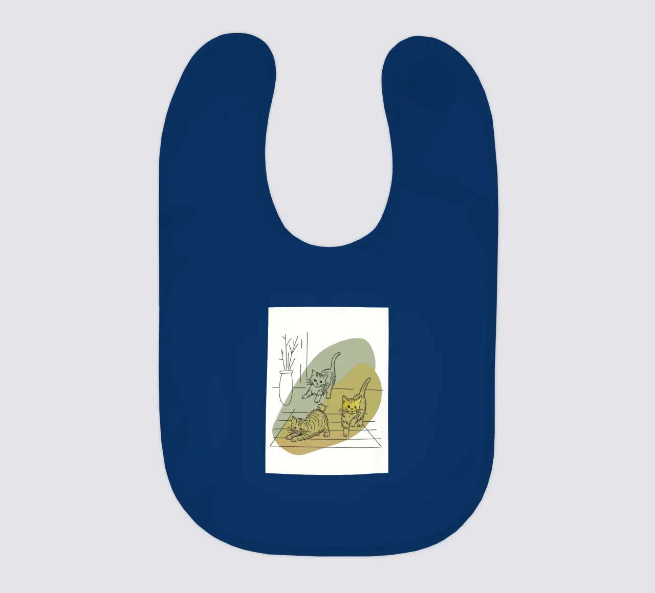 Three Kittens bavaglino da RELAXING TOUCH