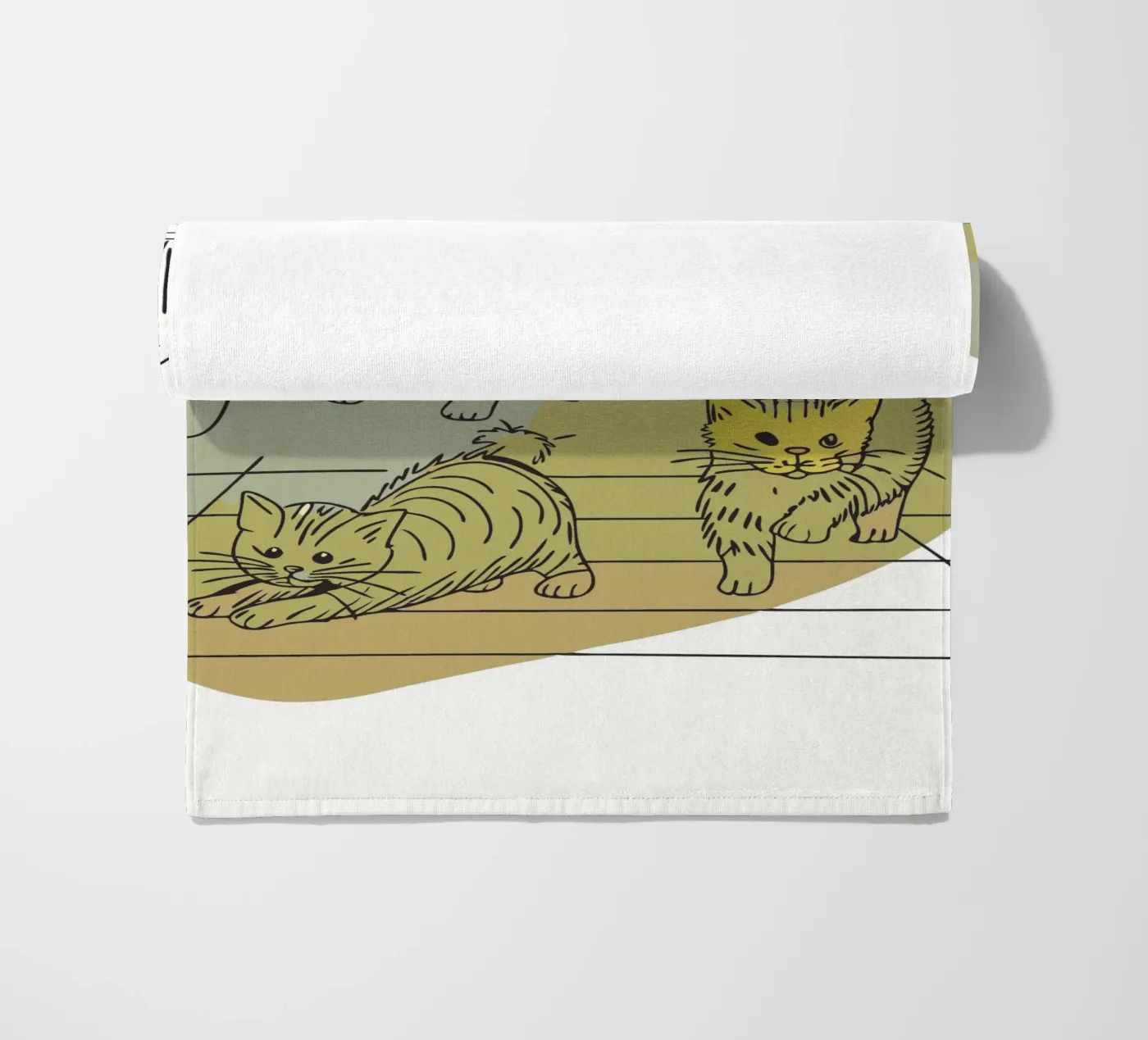 Tre gattini telo mare da RELAXING TOUCH