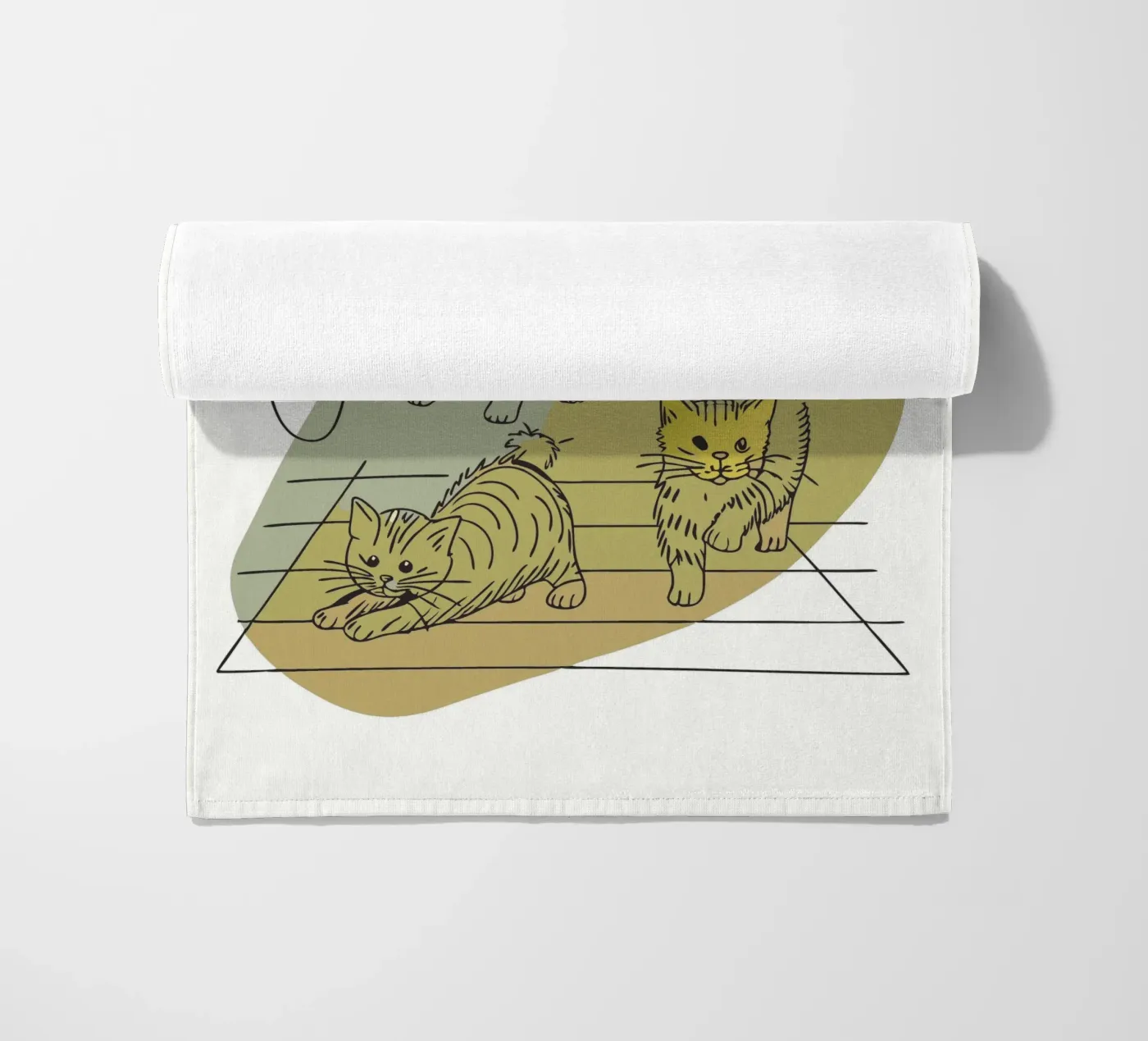 Tre gattini telo mare da RELAXING TOUCH