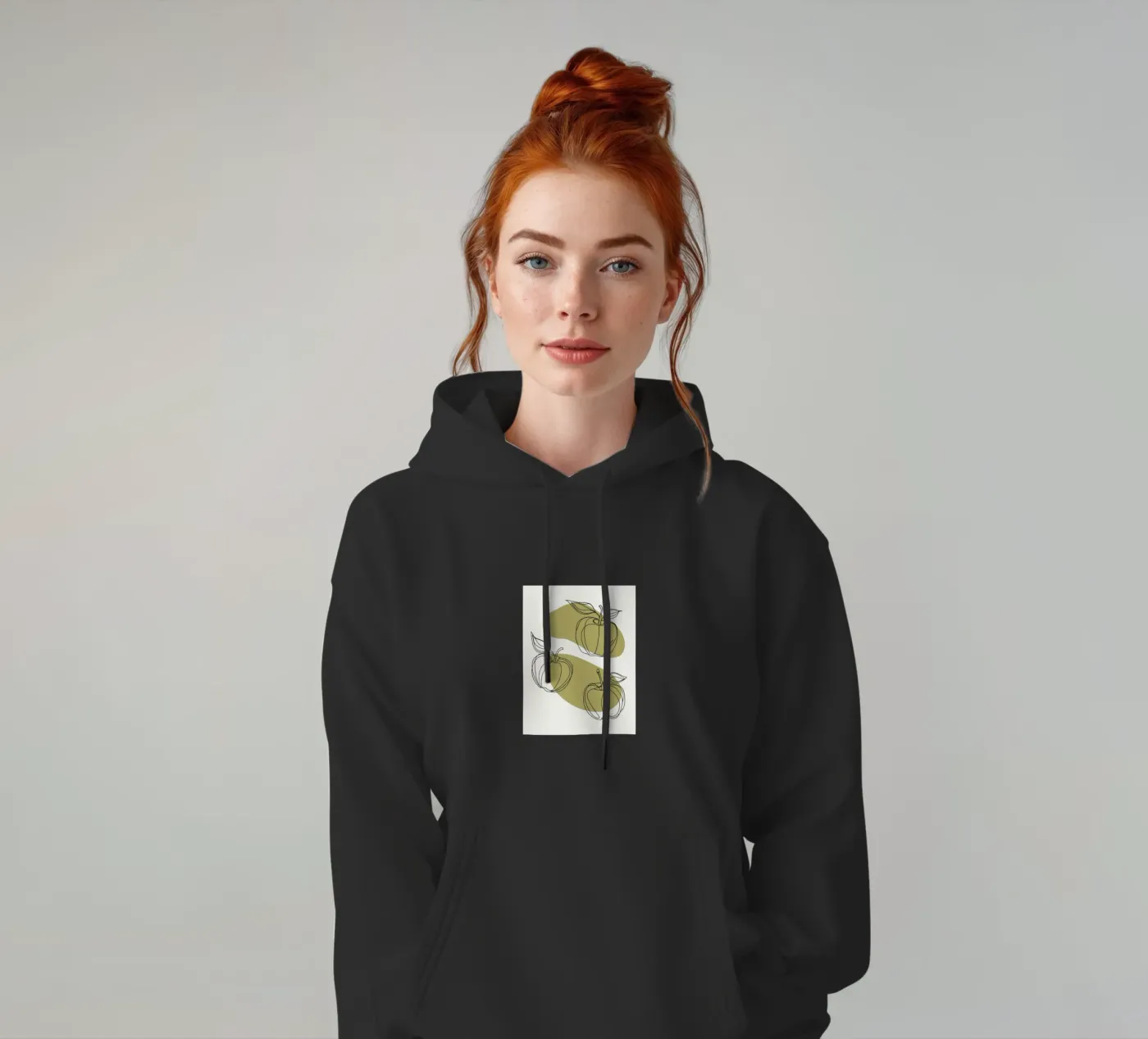 Drie appels hoodie van RELAXING TOUCH