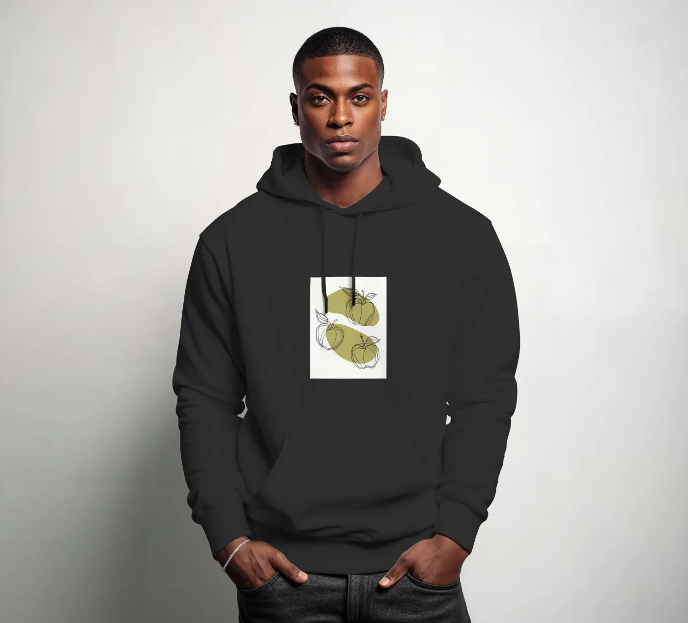 Drie appels hoodie van RELAXING TOUCH