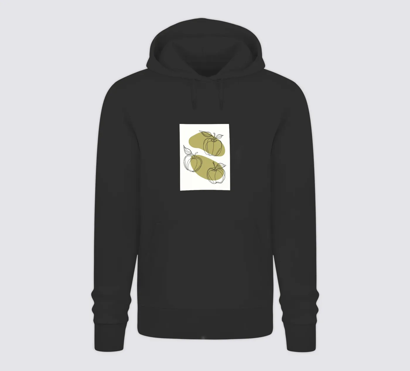 Drie appels hoodie van RELAXING TOUCH