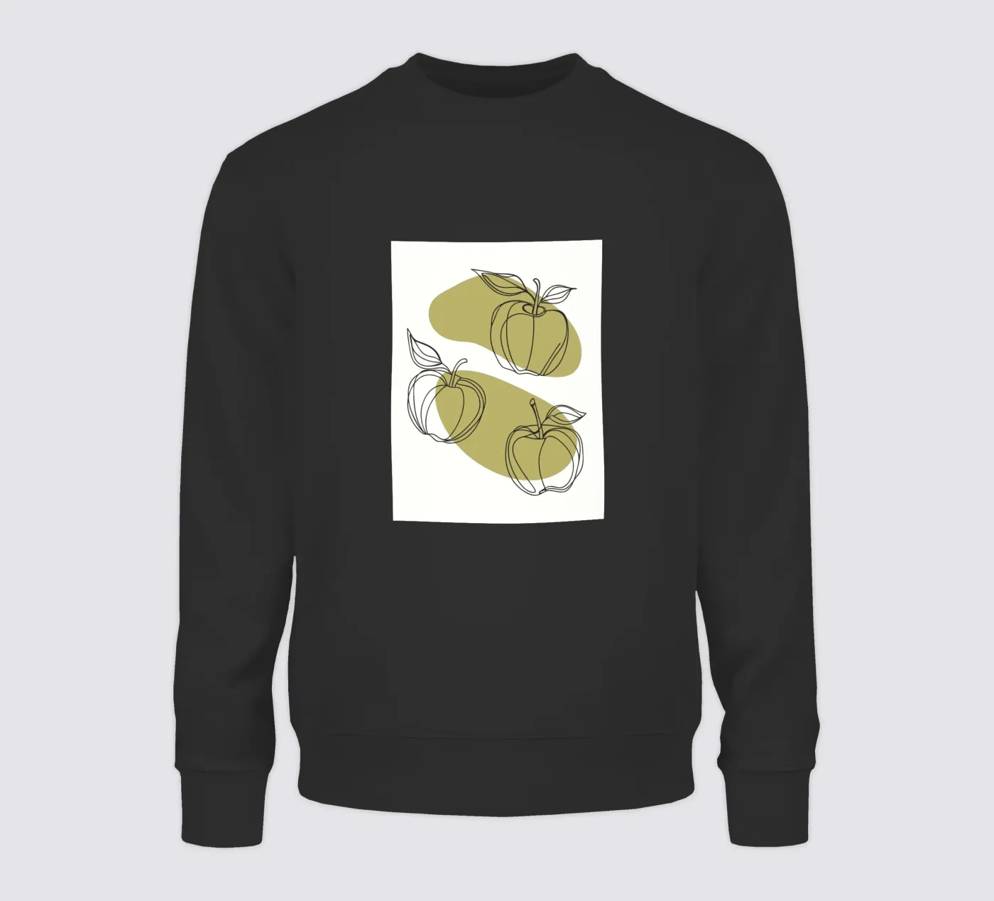 Three Apples sweatshirt van RELAXING TOUCH