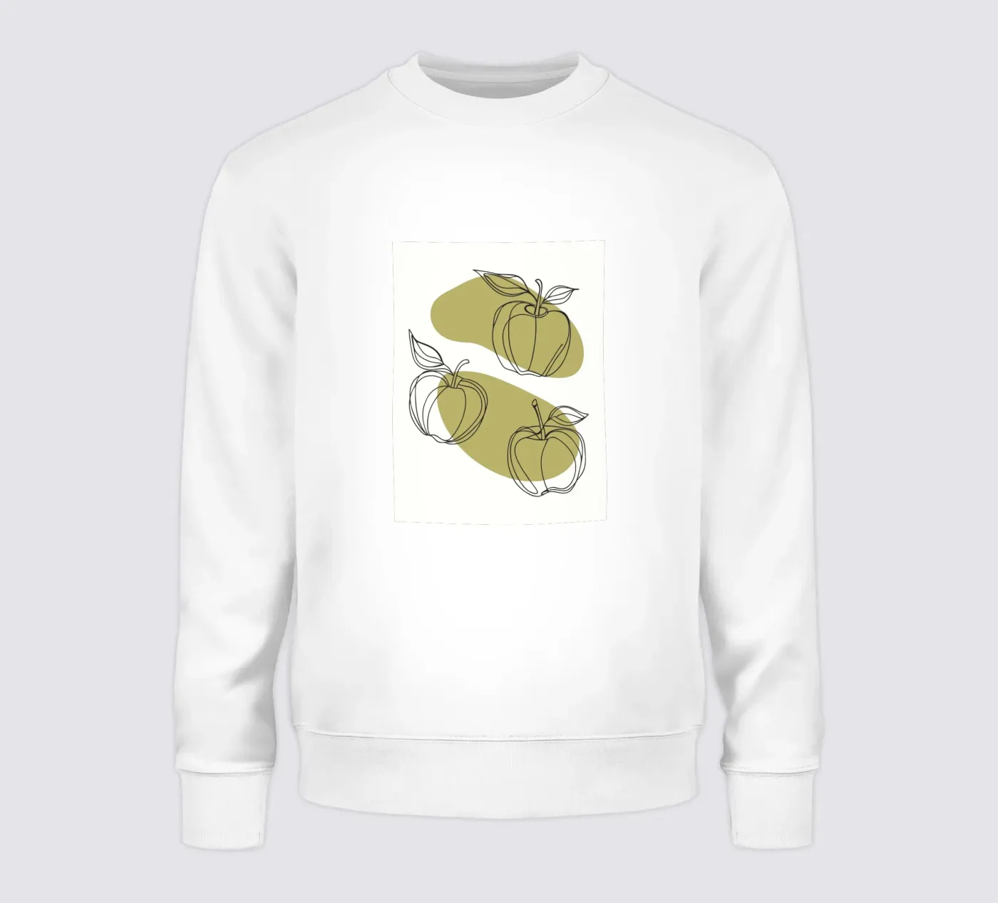 Three Apples sweatshirt van RELAXING TOUCH