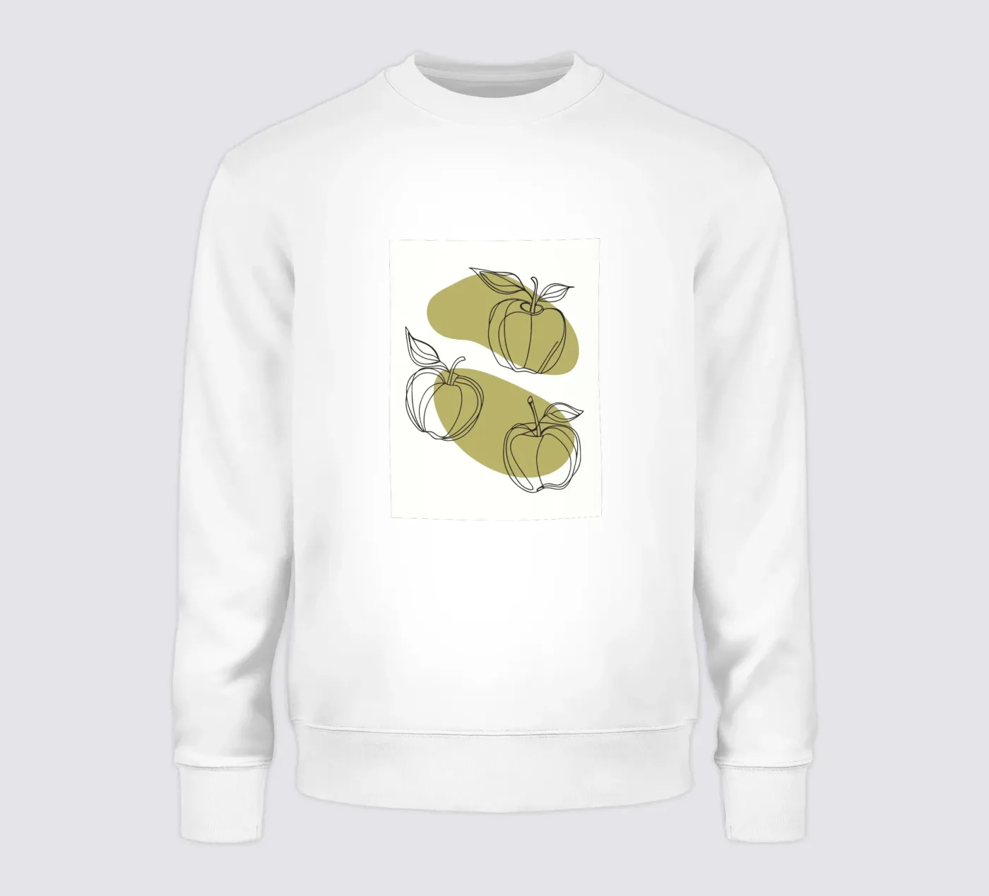 Three Apples sweatshirt van RELAXING TOUCH