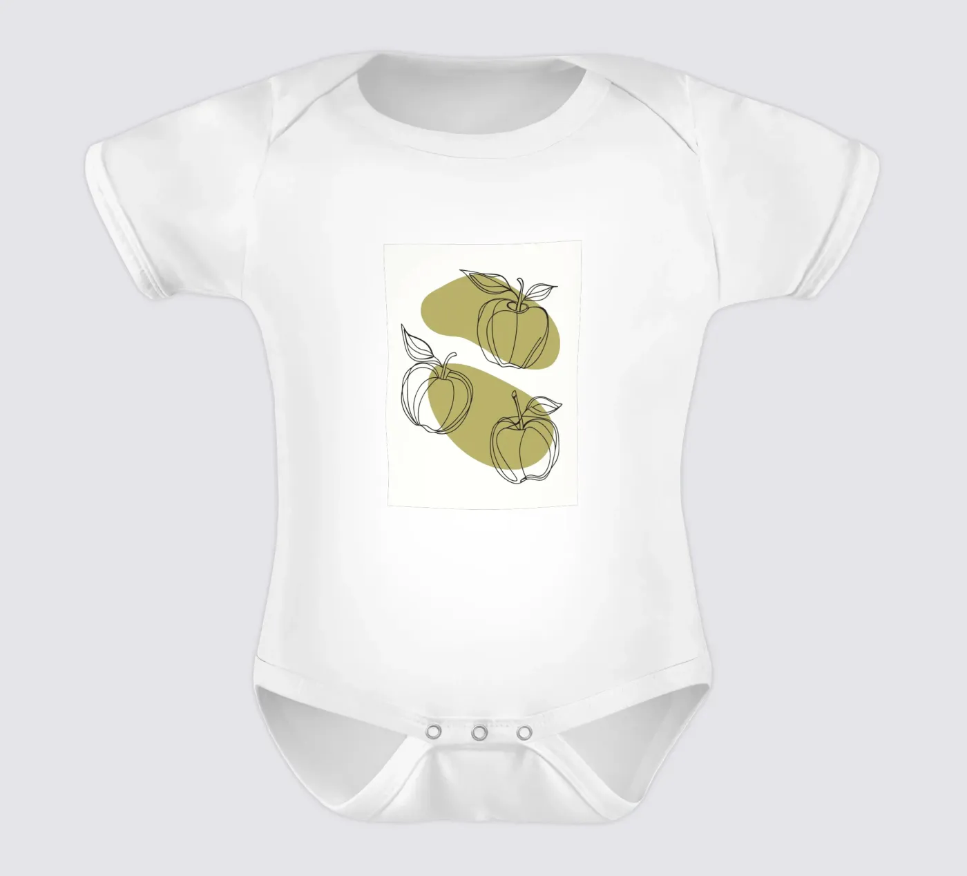 Trois pommes body bébé de RELAXING TOUCH