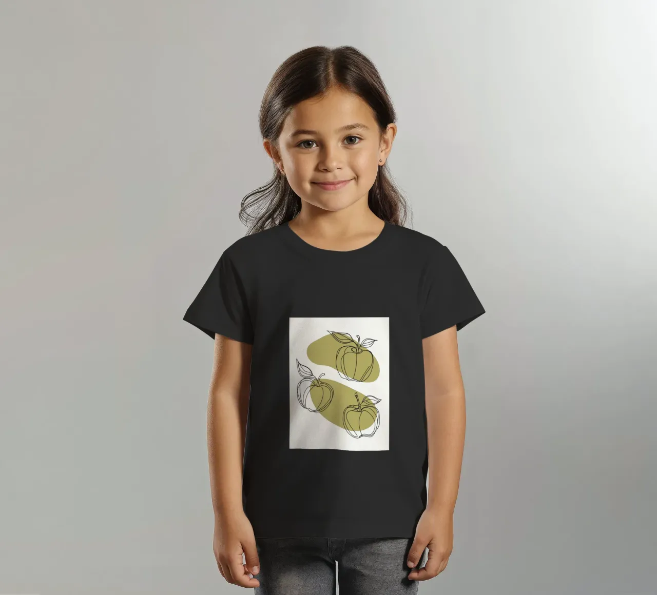 Drei Äpfel Kinder T-Shirt von RELAXING TOUCH