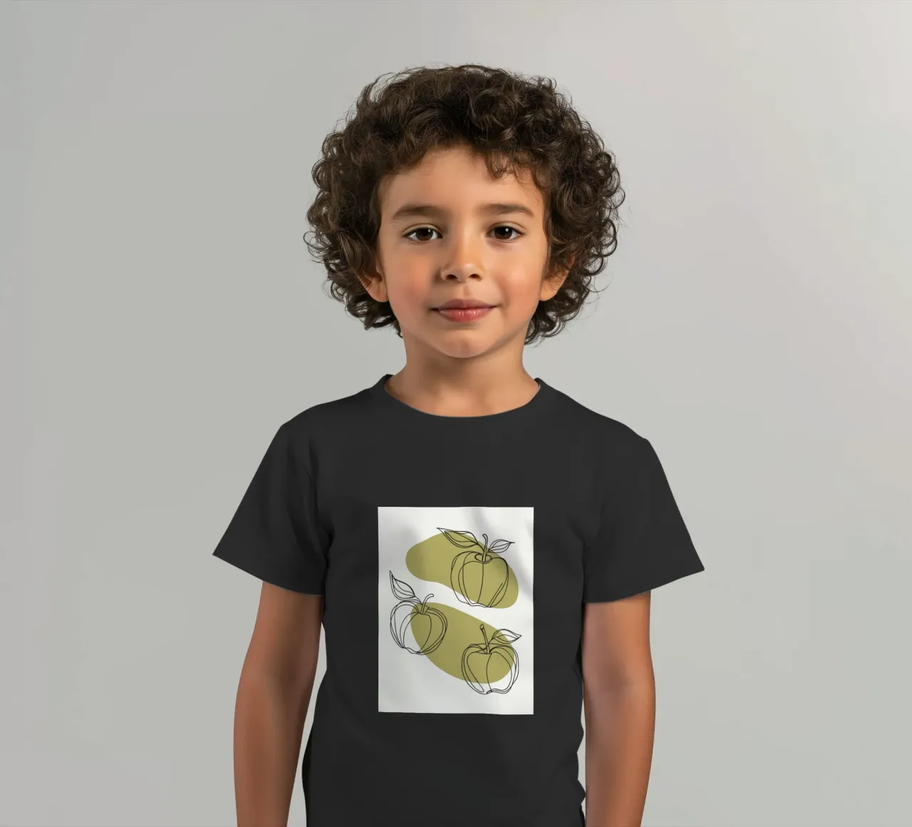 Drei Äpfel Kinder T-Shirt von RELAXING TOUCH