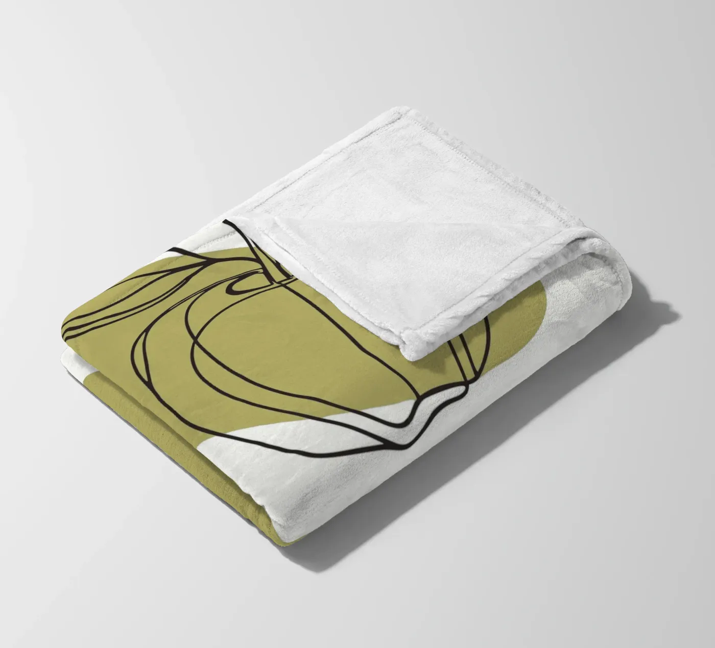 Drei Äpfel Fleecedecke von RELAXING TOUCH