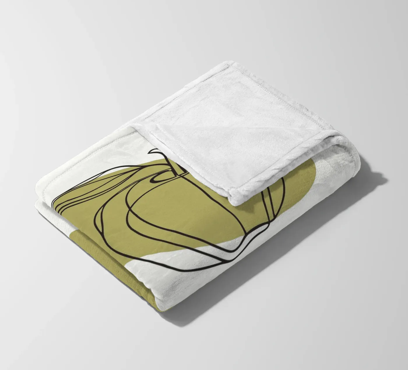 Drei Äpfel Fleecedecke von RELAXING TOUCH