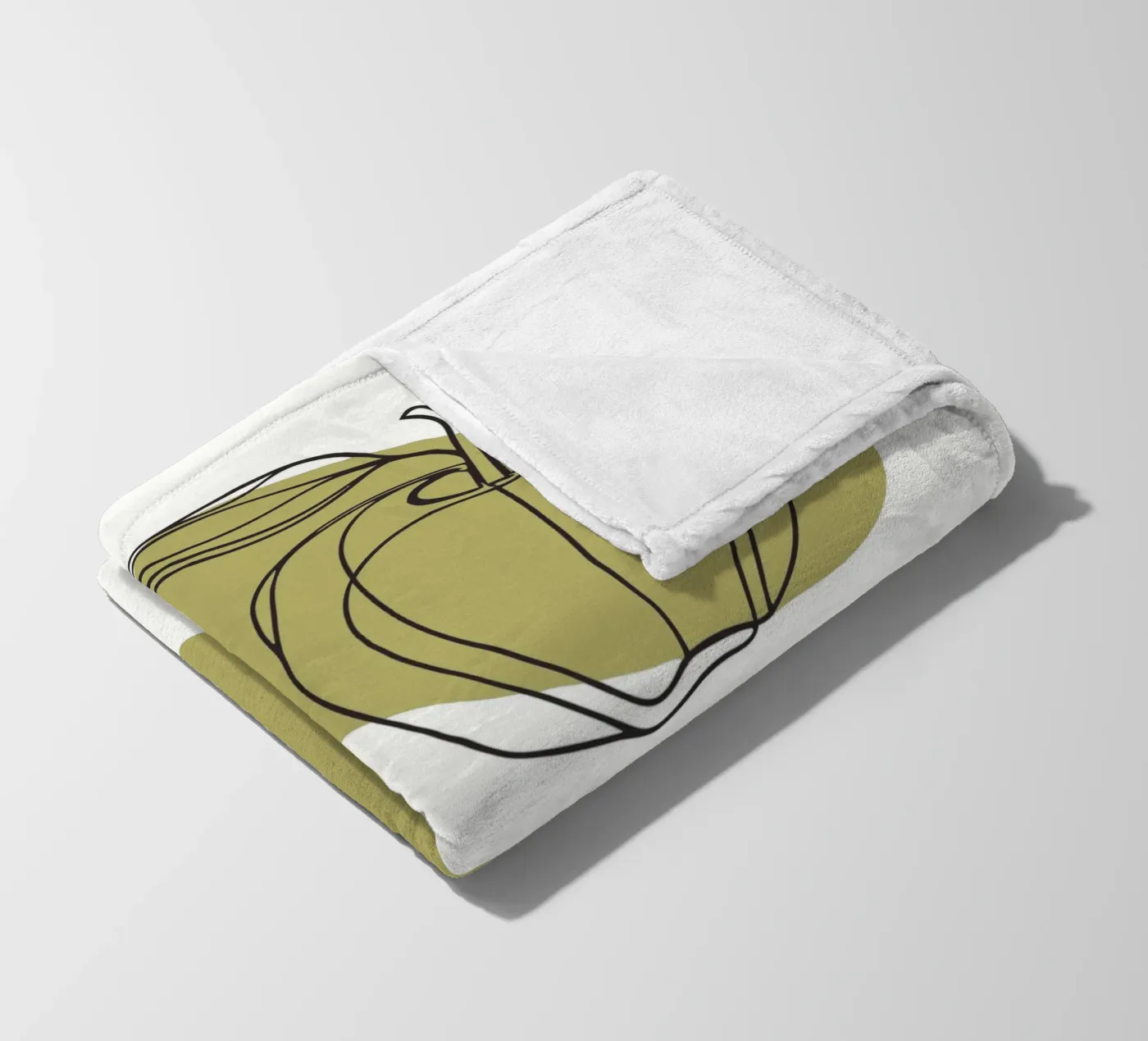 Drei Äpfel Fleecedecke von RELAXING TOUCH