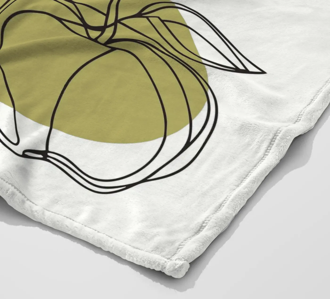 Drie appels fleecedeken van RELAXING TOUCH