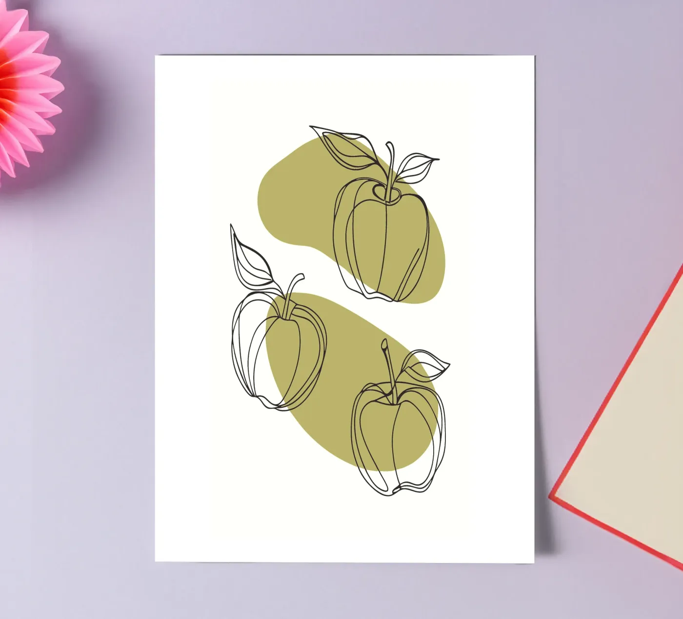 Three Apples sticker sheet by RELAXING TOUCH