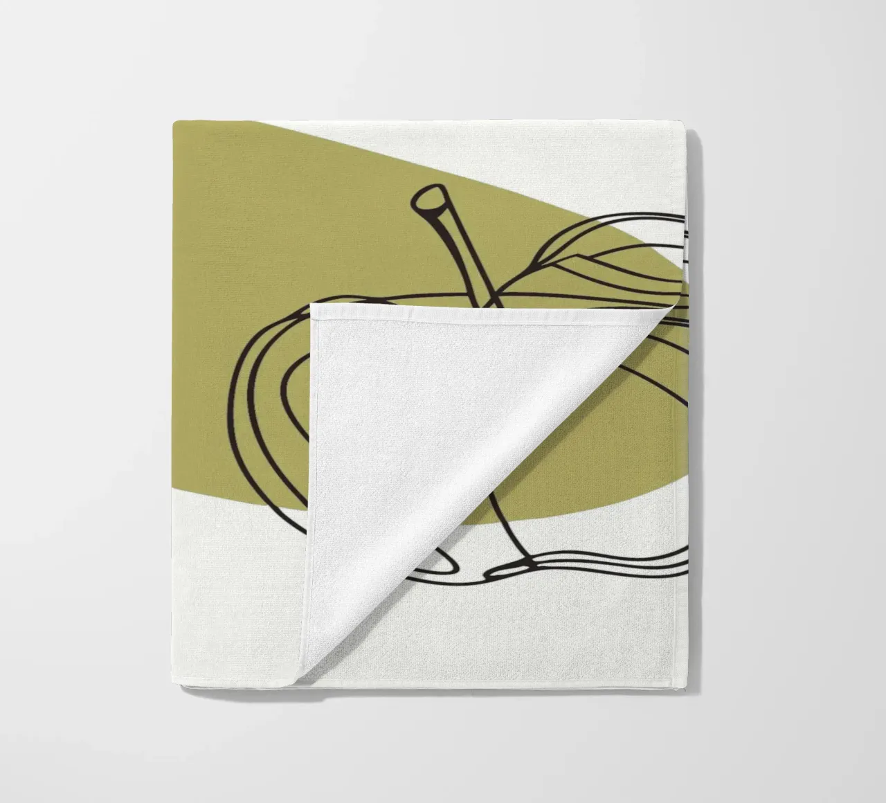 Drie appels strandhanddoek van RELAXING TOUCH