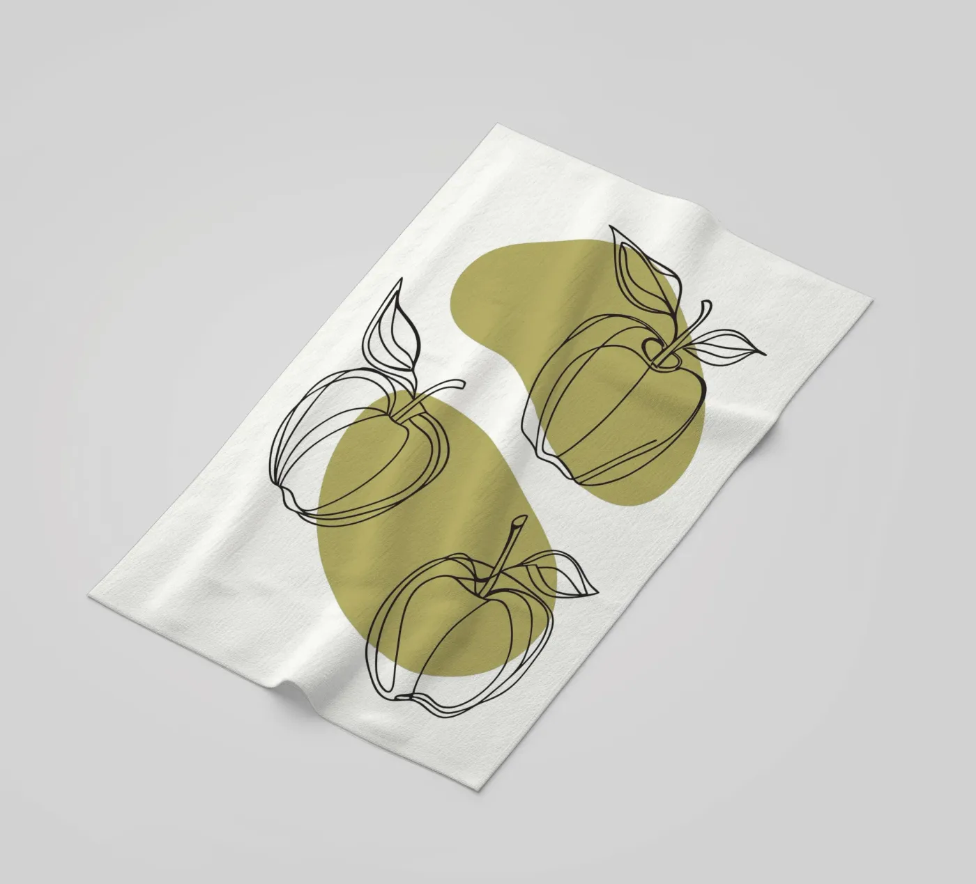 Three Apples strandhanddoek van RELAXING TOUCH