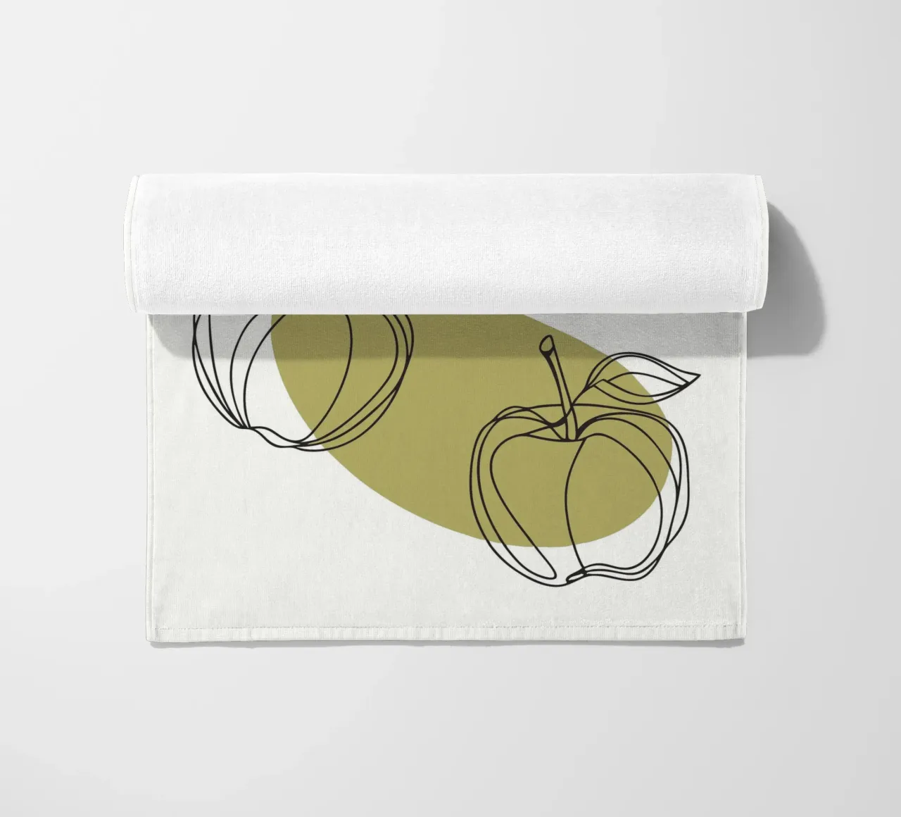 Drie appels strandhanddoek van RELAXING TOUCH