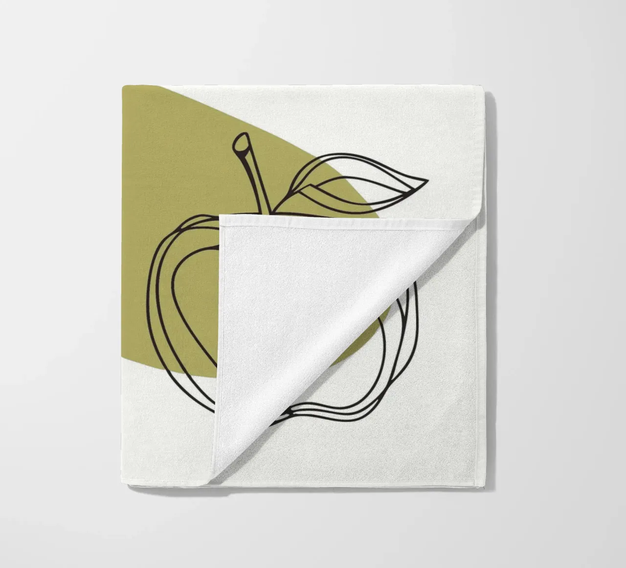 Drie appels strandhanddoek van RELAXING TOUCH