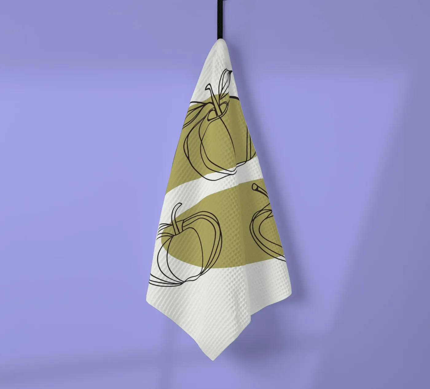 Drie appels theedoek van RELAXING TOUCH