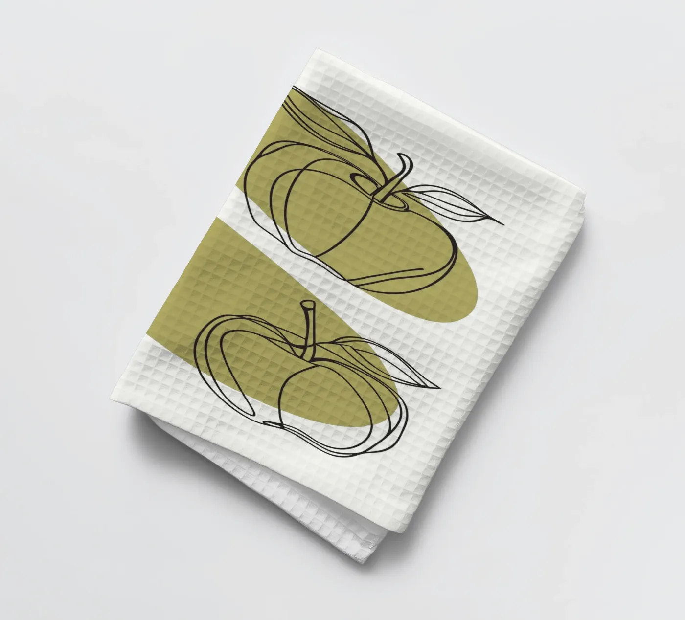 Drie appels theedoek van RELAXING TOUCH