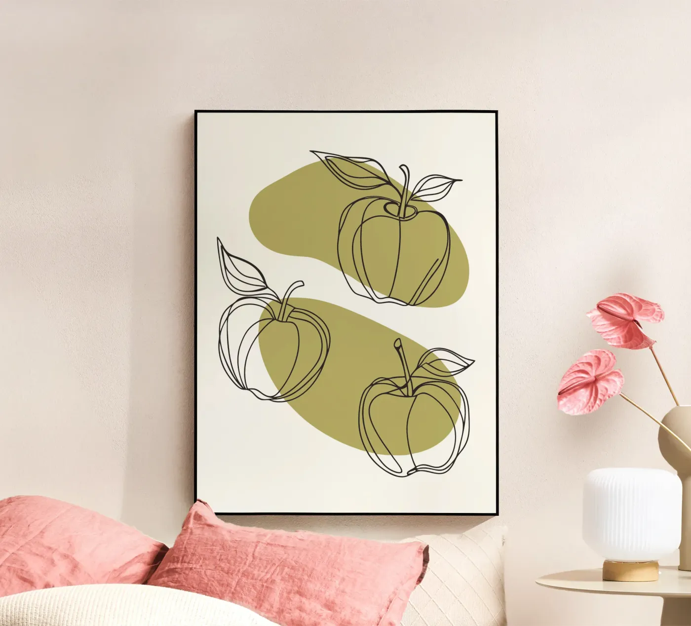 Three Apples Acryl-Glas von RELAXING TOUCH