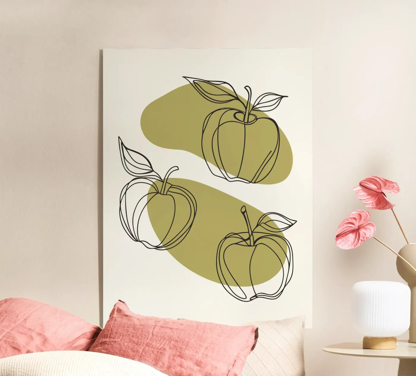 Three Apples Acryl-Glas von RELAXING TOUCH