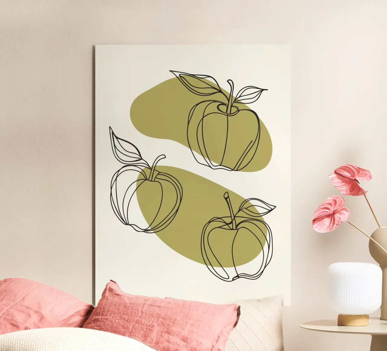 Drie appels forex-plaat van RELAXING TOUCH