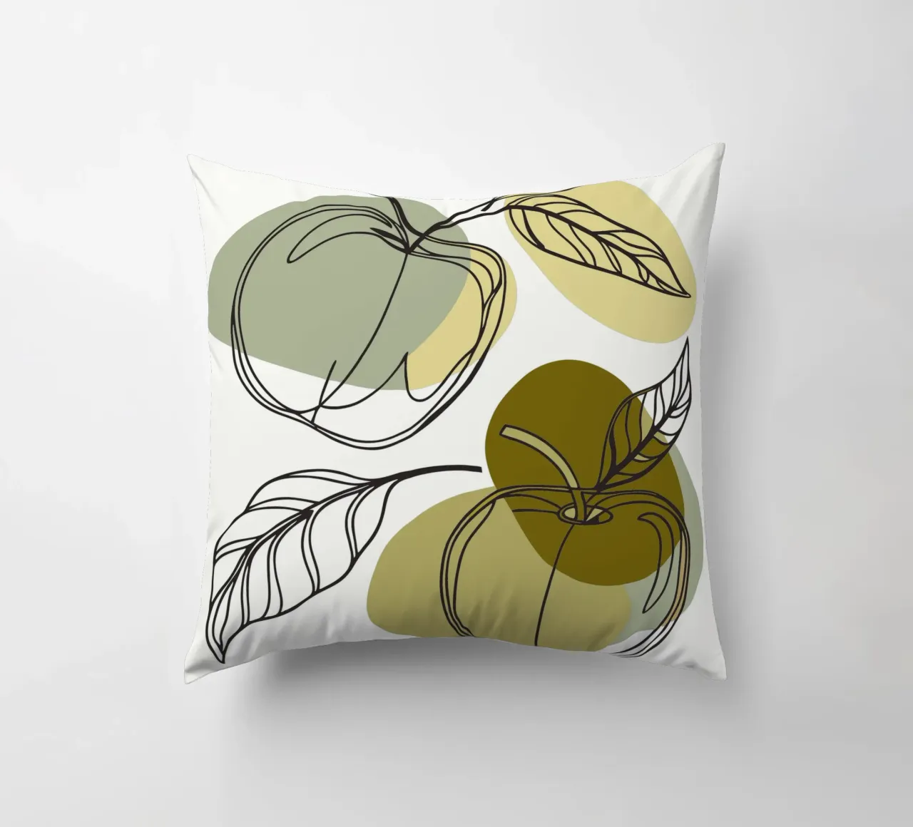 Two Apples decorative cushion by RELAXING TOUCH