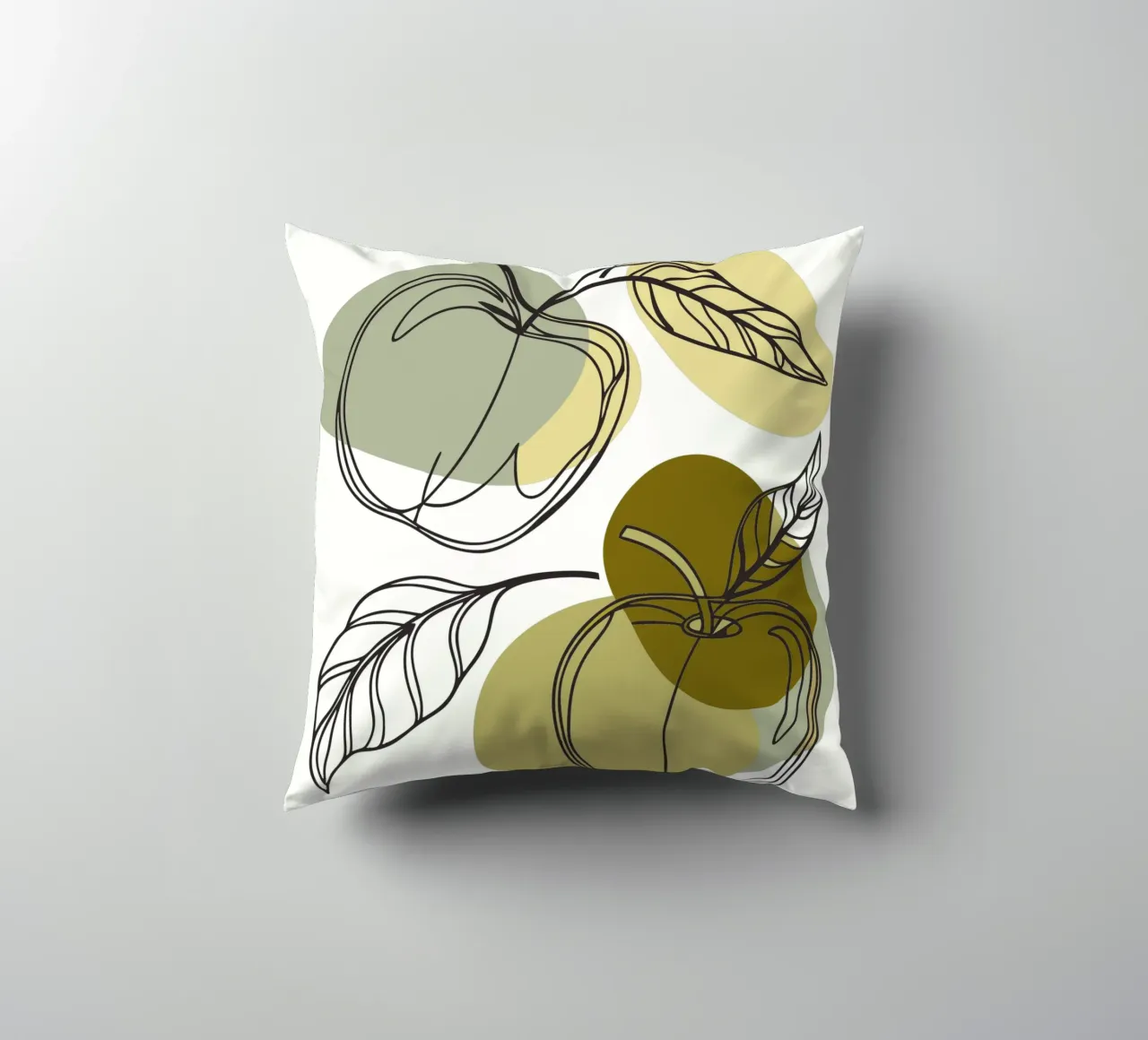 Two Apples decorative cushion by RELAXING TOUCH