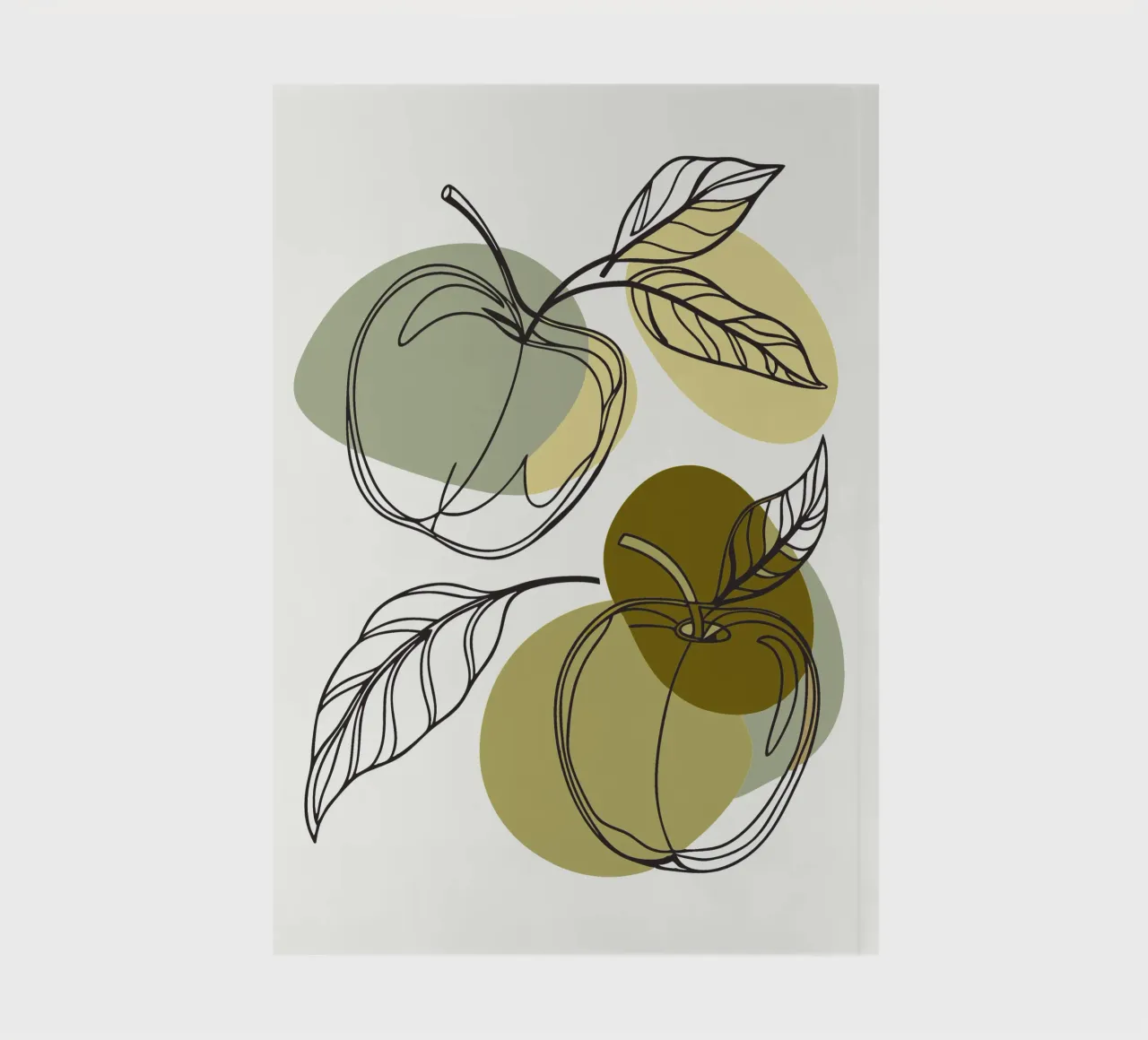 Two Apples notebook by RELAXING TOUCH