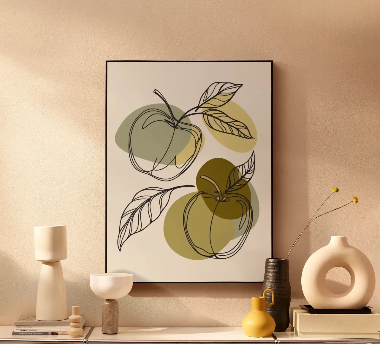 Two Apples alu-dibond by RELAXING TOUCH