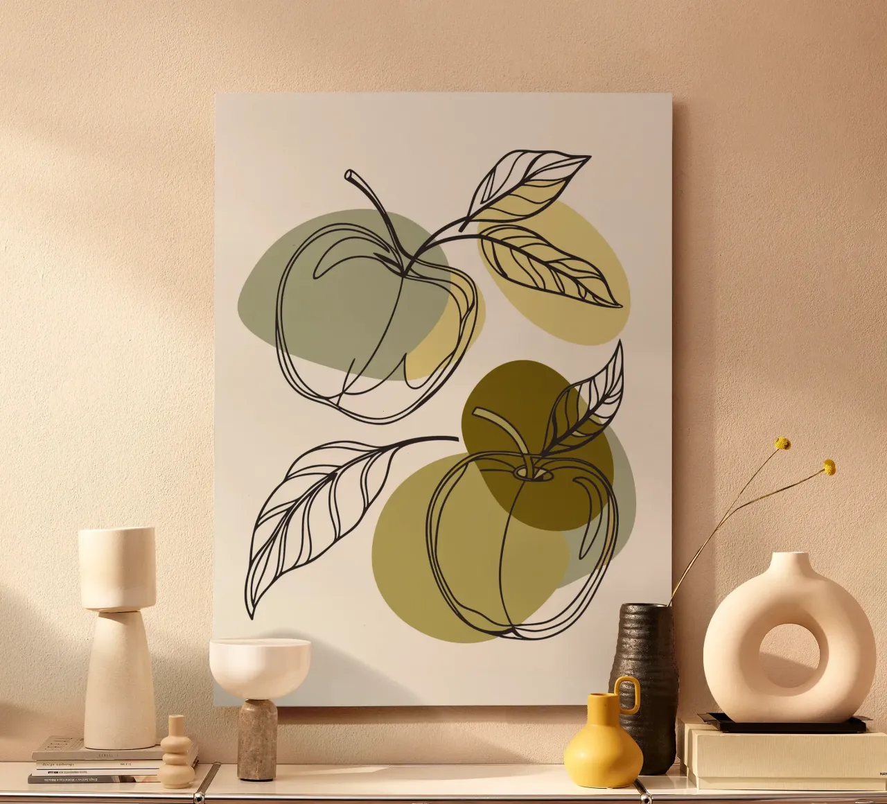 Two Apples alu-dibond by RELAXING TOUCH