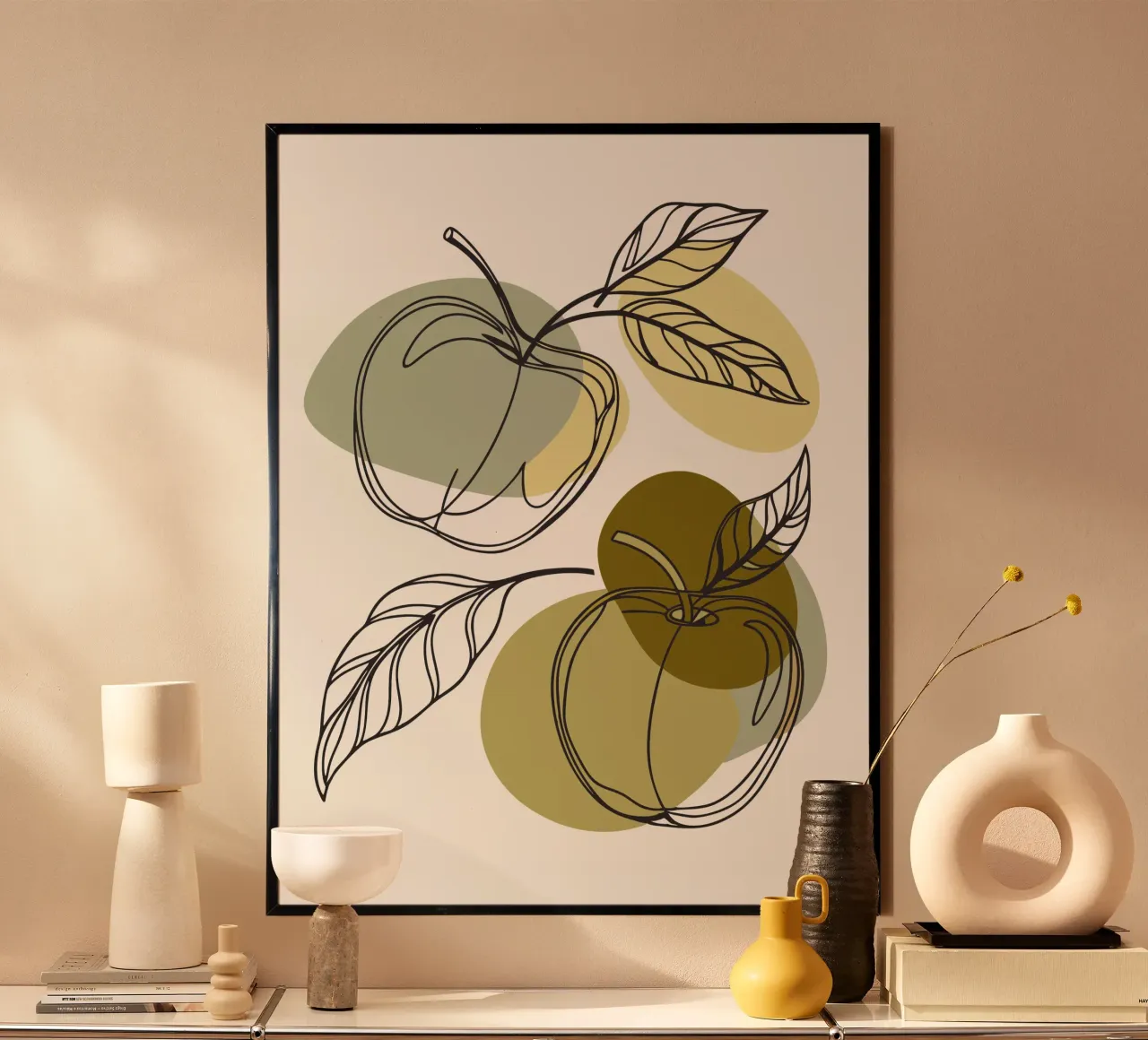 Due mele poster da RELAXING TOUCH