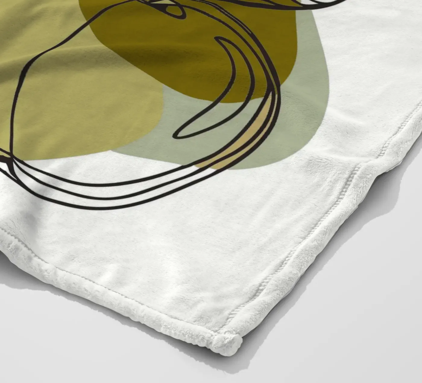 Deux pommes plaid polaire de RELAXING TOUCH