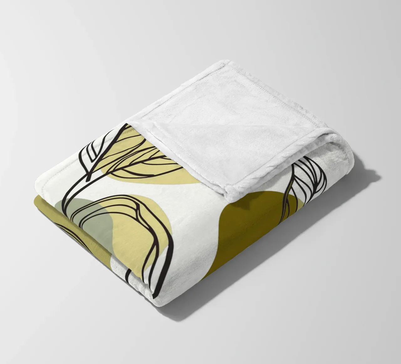Two Apples fleece blanket by RELAXING TOUCH