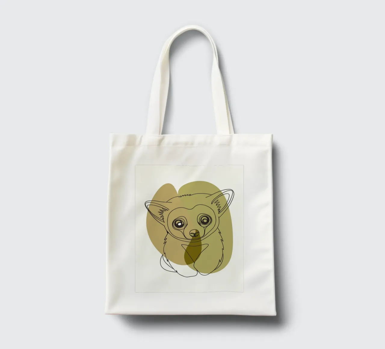 Bear cub tote bag by RELAXING TOUCH