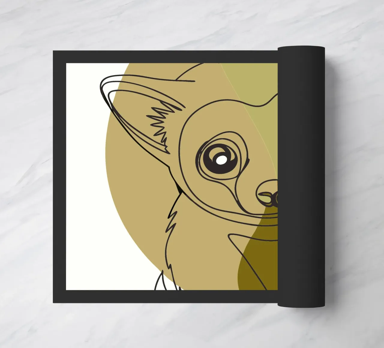 Bear cub doormat by RELAXING TOUCH