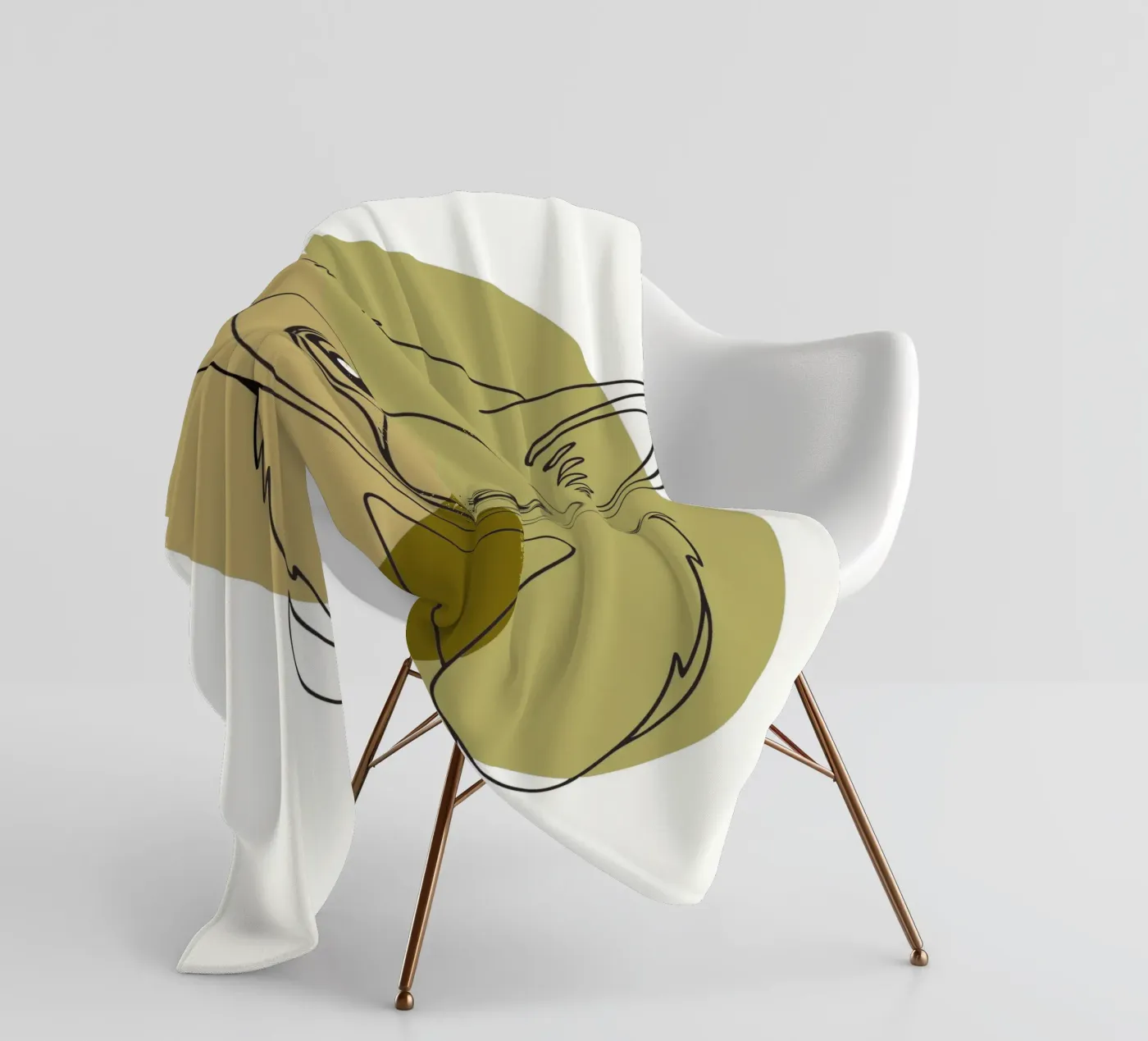 Beer welp fleecedeken van RELAXING TOUCH